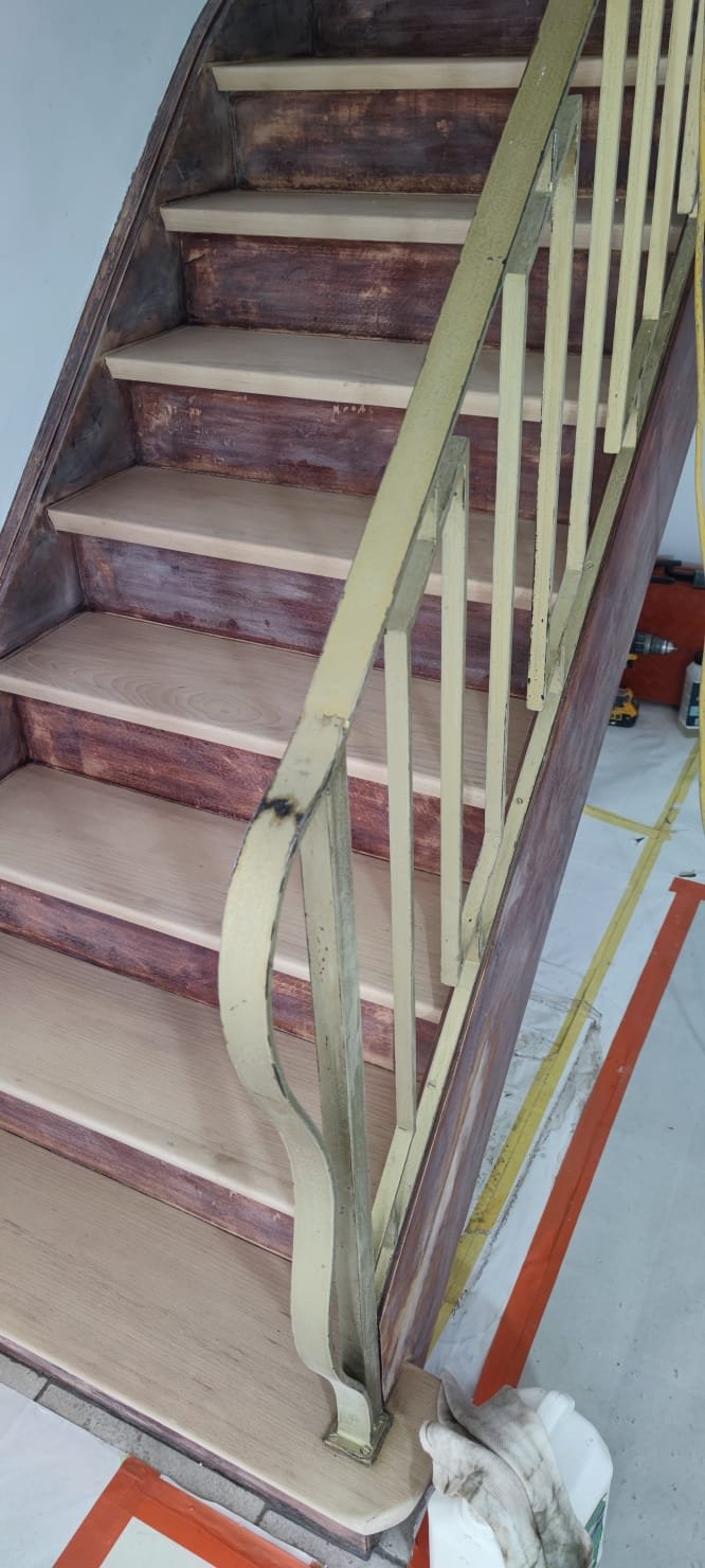 Travaux de menuiserie et finition escalier à Bruxelles