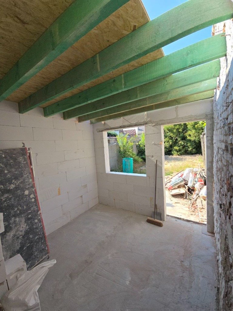 Construction d'extension et solivage bois à Bruxelles