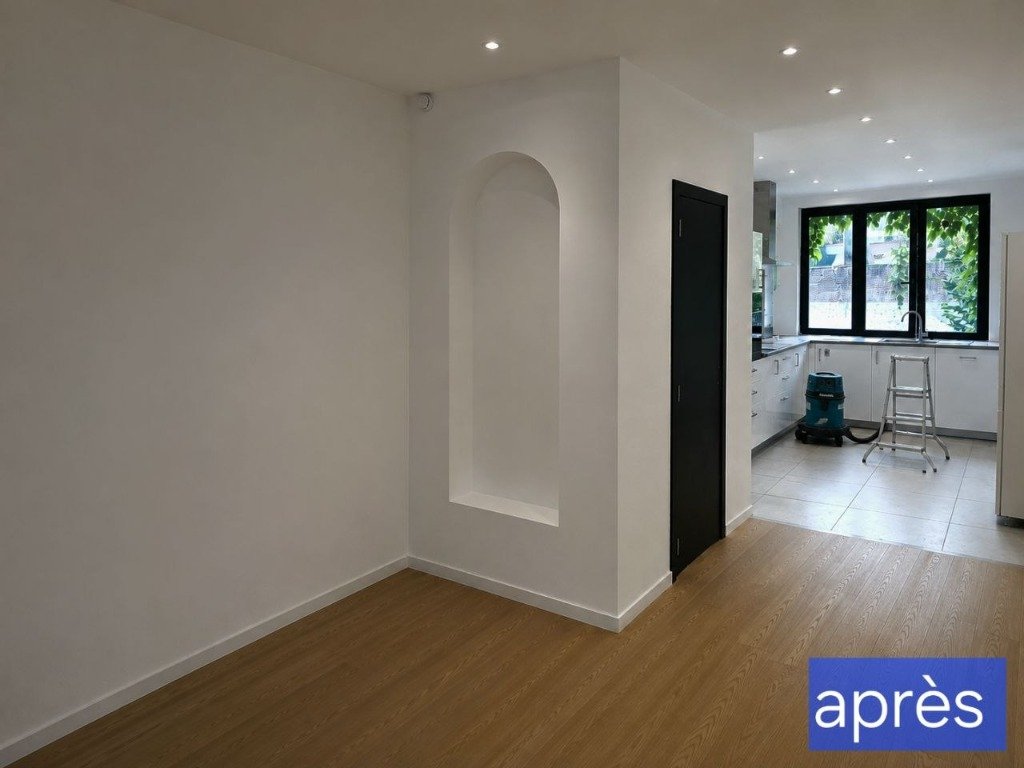 Réalisation RENOLEX — Après rénovation d'appartement à Bruxelles